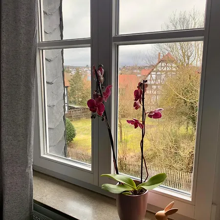 Mit 3 Schlafzimmern Und Parkplatz Im Zentrum Wolfhagens Apartamento *